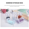 thumbnail image 2 of HLONK Box Storage Case Nails Painting Rhinestones Embroidery Organizer Bead Containers Container Accessories, 2 of 8