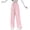 Pink, variant on Women's Plus Size Work Ruched Straight Leg Pants Dress Pants High Waisted Slacks Trousers Business Casual with Pockets