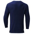 thumbnail image 5 of Vedolay Mens Lightweight Sweaters 2023 Sweater with Long Sleeves Fall Knitwear Outwear Blue,M, 5 of 5