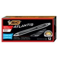 thumbnail image 1 of BIC Atlantis Comfort Ball Pen Retractable Black Medium Point Dozen Box, for comfortable grip for added control, 1 of 4