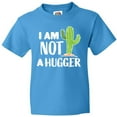 thumbnail image 3 of Inktastic I Am Not a Hugger with Cactus Youth T-Shirt, 3 of 5