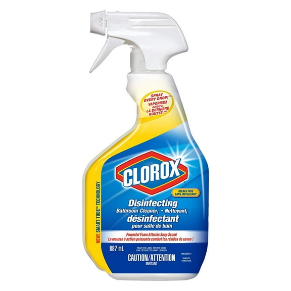 Clorox Disinfecting Bathroom Cleaner Spray 30 oz (Pack of 9)