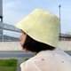 thumbnail image 5 of 56-58 cm circunferencia del sombrero sombrero fino de color sólido sombrero de pescador de verano hombres y mujeres sombrilla sombrero de cubo sombrero protector solar, 5 of 5