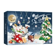 Novelty Toys Advent Calendar 2021 - 24 Days Of Surprises Fidget Toys Bulk Christmas Holiday Countdown Advent Calendars With 24 Little Doors