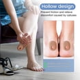 thumbnail image 4 of Soft Felt Callus Pads Oval Shape Cushion Pads for Toes and Feet Reduce Pain Pressure and Friction from Shoes, 24 Pcs, 4 of 7