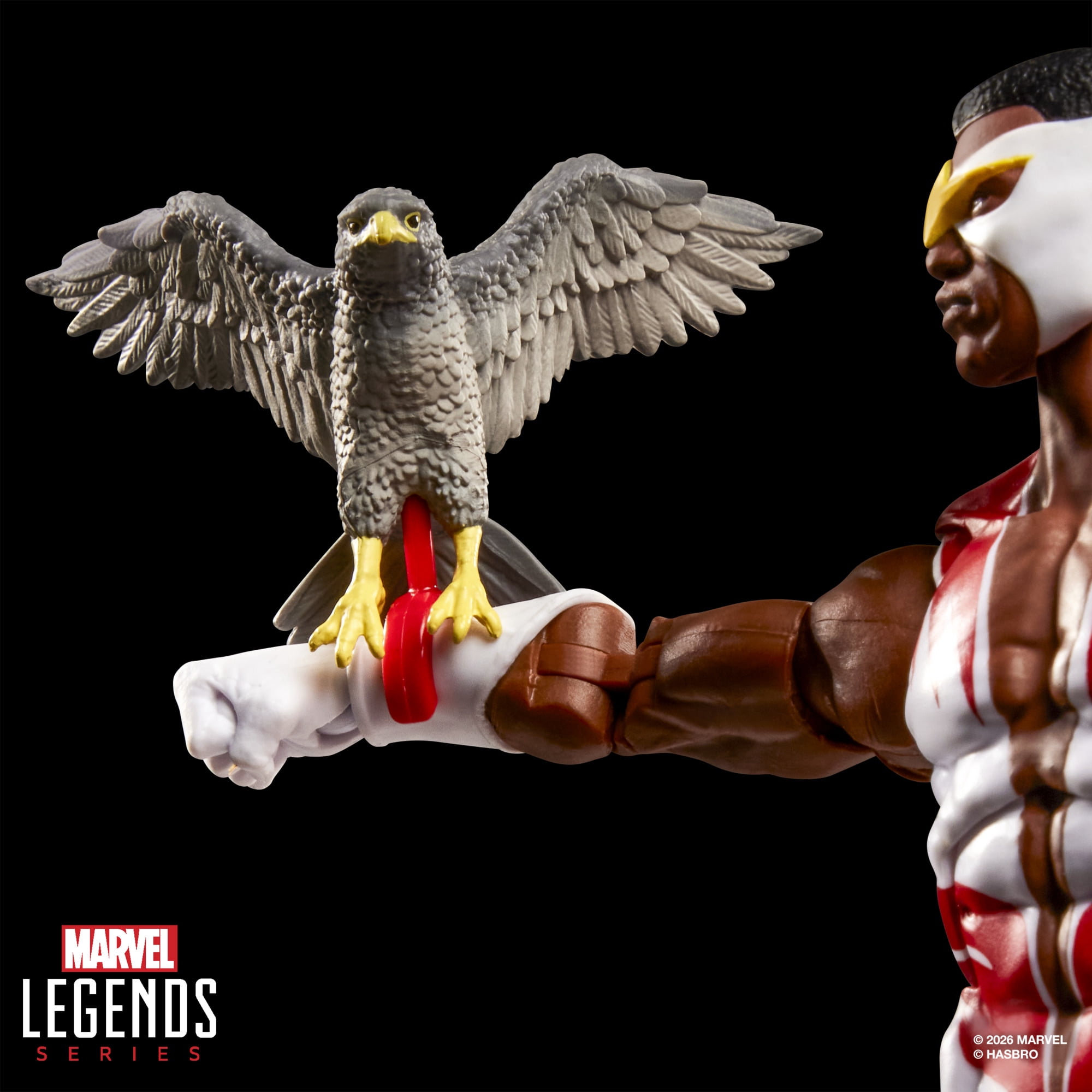 Marvel Legends Series Secret Wars Marvel’s Falcon, Retro Captain America Comics Collectible Action Figure (6”)