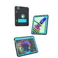 thumbnail image 3 of Case for iPad Pro 11 2022/2021/2020/2018, Heavy Duty Military Grade Protective Shockproof Rugged Silicone PC Cover with Built-in Stand & Pencil Holder for iPad Air 4/Air 5, Blackblue, 3 of 5