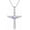45814, variant on Cross Necklaces for Women 925 Sterling Silver Angel Wings Crucifix Birthstone Cross Jewelry for Women