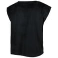 thumbnail image 3 of Women's Concepts Sport Black Toronto Raptors Intermission T-Shirt & Shorts Sleep Set, 3 of 6