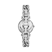 Fossil Womens Carlie Mini Three-Hand, Stainless Steel Watch