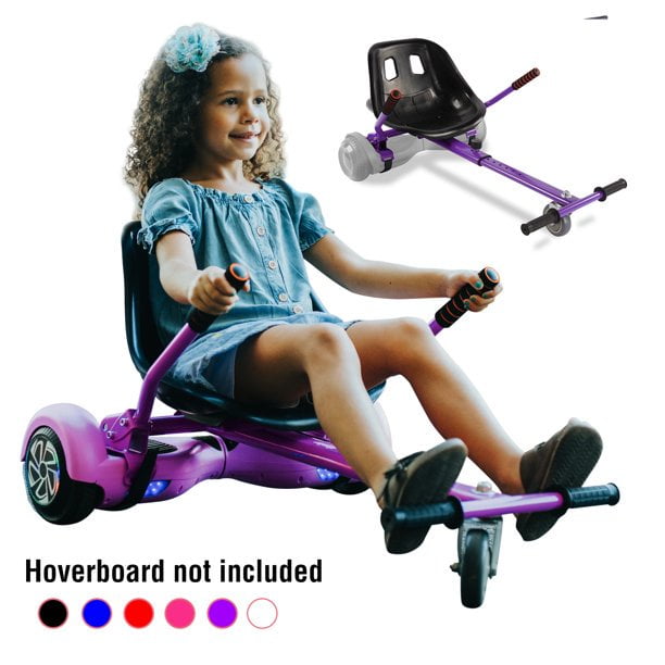 Holder Seat Hover Go Kart for Electric Scooter Adjustable Cart Seat Pink 