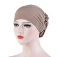 thumbnail image 2 of Women Turban Sleep Cap Skull Cap Slouchy Beanie Soft Bonnet Hat Women for Sleeping Hair Loss, 2 of 6