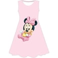 thumbnail image 1 of Navidad Mickey Minnie Mouse impreso niñas Mickey Minnie vestido Navidad fiesta vestidos bebé niña ropa niño ropa 5T Gao Jinjia LED, 1 of 2