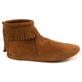 thumbnail image 4 of Minnetonka Women's Back Zipper Bootie,Softsole Brown,6 M US, 4 of 4