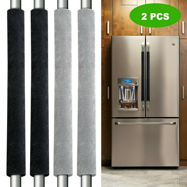 2x Poignée de Porte de Four Réfrigérateur Couvercle d'Appareil de Cuisine Protection Décorations Maison