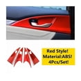 thumbnail image 2 of Garniture de Panneau de Bol de Poignée de Porte Intérieure Rouge pour Berline 10e 2016-2021, 2 of 5