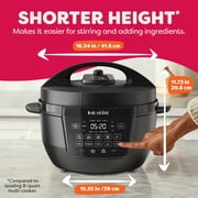 Instant Pot 7.5 Qt RIO Wide Base 7-in-1 Multi-Cooker, Pressure Cooker, Slow Cook & more, Black