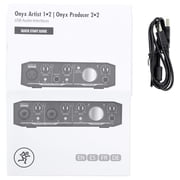Mackie Onyx Artist 1.2 2x2 USB Recording Studio Interface+Microphone+Cable+Case