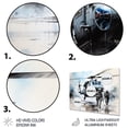 thumbnail image 3 of Designart "Meticulous Preparation Military II" Army Metal Art Print, 3 of 5