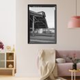 thumbnail image 3 of Historic Framed Print, Louisville & Nashville Railroad, Union Station Train Shed, Water Street, opposite Lee Street, Montgomery, Montgomery County, AL - 9, 17-7/8" x 21-7/8", 3 of 9