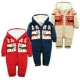 thumbnail image 2 of Amazing Snazzy Hooden Winter Baby Romper, 2 of 2