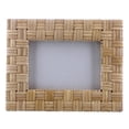 thumbnail image 1 of homeroots home decor 394439 4x6 Woven Bamboo Rectangular Frame, 1 of 1