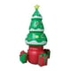 thumbnail image 4 of de Navidad inflable de 5,6 pies para decoración de fiestas en el patio y fiestas en el patio, 4 of 5