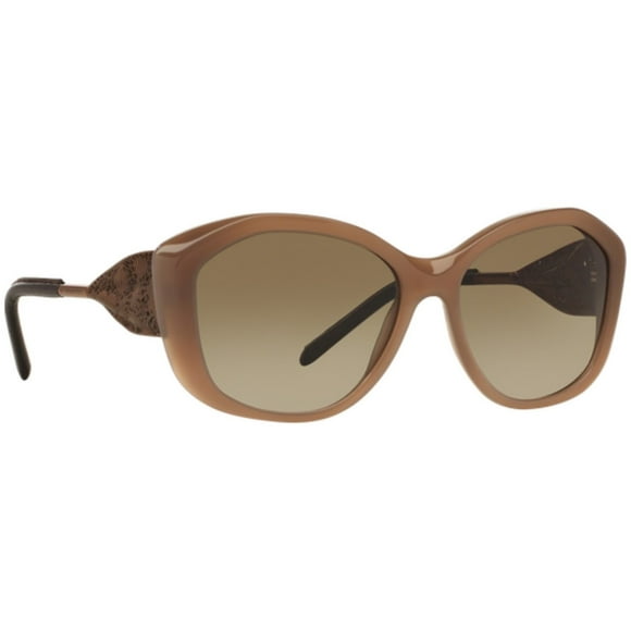 SUNGLASSES - POLARIZED FASHION SUN GLASSES BURBERRY BROWN BRONZE WOMEN BE4208Q 357213