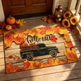 thumbnail image 6 of pathside Bedroom Rugs Thanksgiving Pumpkin Non-Slip Washable Mat Entryway Carpet for Home Decor 23.62x15.75IN, 6 of 8