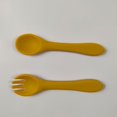 thumbnail image 5 of XKHBDL 2 PCS Silicone Baby Spoon and Fork Set, Baby Weaning Utensils, First Stage Feeding for Infants, Dishwasher Safe, 5 of 5