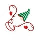 thumbnail image 1 of Toystoory Tenedores funcionales del vidrio de la botella de vino de la Navidad de los accesorios con los regalos durables fáciles de almacenar Almacenamiento y organización del hogar sombrero verde, 1 of 6