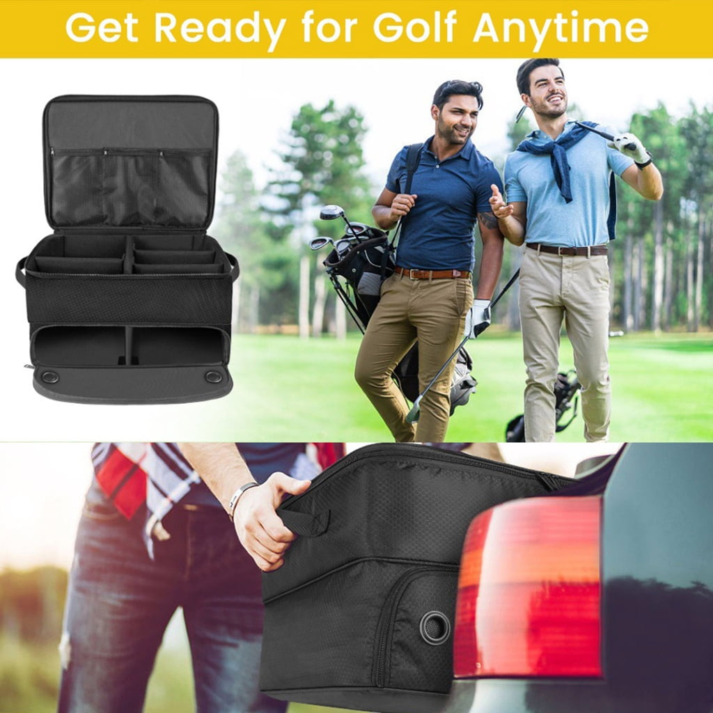 Golf Club Storage Bag with Reinforced Polyester Construction for Outdoor Use