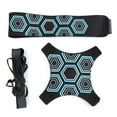 thumbnail image 1 of Kids Football Trainer Belt Soccer Kick Throw Practice Training Aid (Blue), 1 of 9