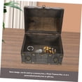 thumbnail image 3 of HUGFEGWE Boîte de Rangement pour Jouets d'Enfants Boîte de Rangement en Bois avec Serrure Bacs de Rangement pour Enfants CJB91-41173, 3 of 9
