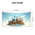 thumbnail image 2 of Sikiie Iconic Global Landmarks Beach Towel for Women Men, Pool Bath Beach Camping Beach Towel Adult Blanket for Travel Swim 27.5"x 55", 2 of 6