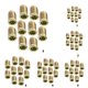 thumbnail image 3 of 10Pcs De Tornillo De Interfaz Tornillo Hexagonal Rosca Tornillo Tuerca Sujetadores De Muebles M6 * 20 BLESIY Tornillo de hierro, 3 of 5