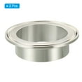 thumbnail image 3 of 304 Stainless Steel Pipe Fitting,57mm(2.2Inch) OD TC Ferrules Tube Welding Tri Clamps Ferrule for Plumbing  2Pcs, 3 of 5
