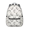 thumbnail image 1 of Celestial Galaxy Students Backpack Outer Space Nebula Cosmic Design, Durable and Adjustable Strap School Bag for Students, 1 of 6