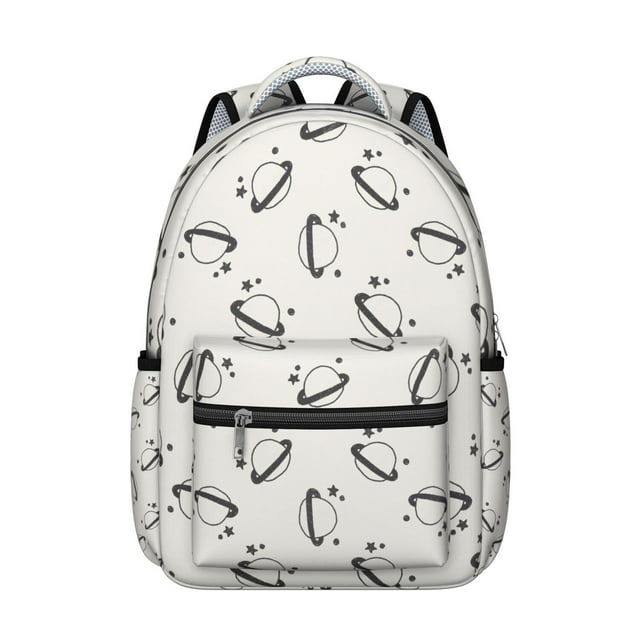 Celestial Galaxy Students Backpack Outer Space Nebula Cosmic Design, Durable and Adjustable Strap School Bag for Students