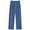 AB-Blue, variant on Ohufall Knit Cotton Sleep Pants for Women Plus Size Soft Loose Pajama Pant Soft Fashion Lightweight Comfy Elastic High Waist Lounge Pants Ladies Home Pj Pants with Pockets