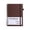 4#Brown, variant on A5 Hardcover Notebook, Lined Journal with Flat Lay Twin Wire Binding and Pen Loop for Work Notes, Hard Cover Writing Diary Memo Notepad with Elastic Closure Strap for Office Meeting S*chool Business