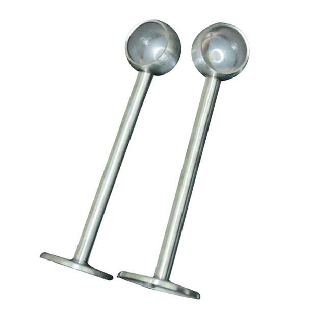 Soporte de Acero Inoxidable 7 Tamaños Soporte de Barra de Armario Accesorios de Montaje En Techo Fácil de Instalación Soledad Soporte de cortina para armario