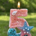 thumbnail image 4 of Fashion Cartoon Creative Birthday Candle, Colorful Party Number Candles for Cake Toppers, Decorative Celebration Supplies, Festive Accents for Cake Decor, Number 5, 4 of 6