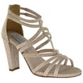 thumbnail image 2 of Touch Ups Women's Shoes Rhyan Open Toe Casual Strappy, Champagne, Size 5.5, 2 of 2