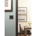 thumbnail image 2 of Mulholland 2 Rocker Black Bronze Wall Plate, 2 of 3