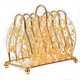thumbnail image 1 of 6 Pcs Gold Foil Acrylic Coasters with Holder,Coaster Set, 1 of 5