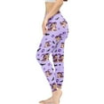 thumbnail image 3 of DISNIMO Bernese Mountain Dog Printed Yoga Pants Leggings for Women, Bat Printed Workout Leggings for Yoga Gym, High Waisted Yoga Pants Tummy Control, Purple, XL, 3 of 6