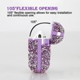 thumbnail image 3 of For Apple Airpods 3 2 Pro Glitter Rhinestone Case Bling Diamond Hard Protective Funda for Airpods Bluetooth Earphone Bag, 3 of 7