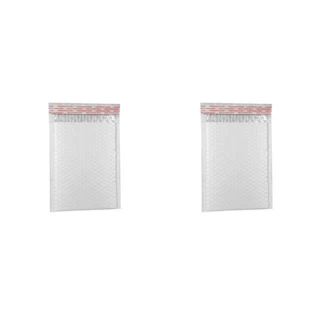 Paquete de burbujas duradero Matsuzay 30 piezas para envíos confiables bolsas de burbujas blanco 13*18+4cm 2 piezas