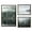 Brown, variant on Kate and Laurel Sylvie Evergreen Reflections in Fog Framed Canvas Wall Art Set by Emiko and Mark Franzen of F2Images, 3 Piece Set Gray, Natural Mountain Tree Landscape Art for Wall Decor